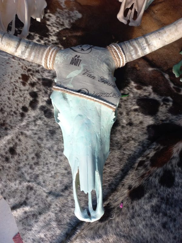 Dekoratiewe Nguni Skedel 2 - Image 2