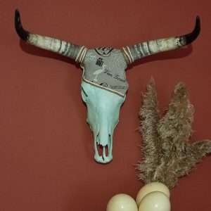 Dekoratiewe Nguni Skedel 2