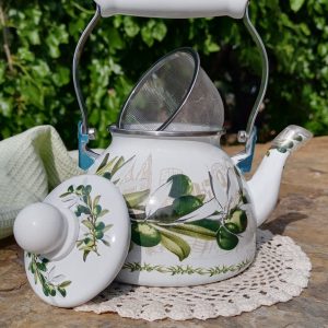 Olyf Ontwerp Erde Teepot met teesiffie