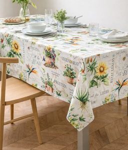 Tafeldoek - Vetplante & Proteas 145cm x 280cm