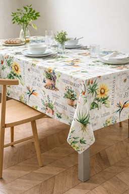 Tafeldoek - Vetplante & Proteas 145cm x 280cm